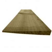 Feather Edge Boards Green 100mm  - X22 profile